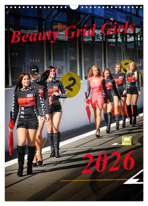 Beauty Grid Girls (CALVENDO Monthly Calendar 2026)