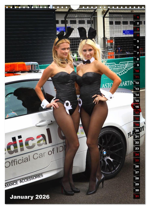 Beauty Grid Girls (CALVENDO Monthly Calendar 2026)