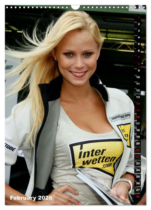Beauty Grid Girls (CALVENDO Monthly Calendar 2026)