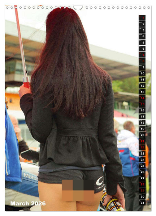 Beauty Grid Girls (CALVENDO Monthly Calendar 2026)