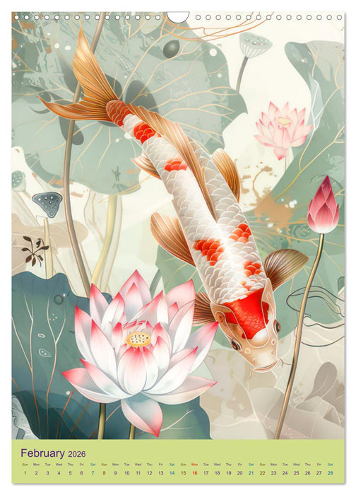 Silence and grace - Asian style (CALVENDO Monthly Calendar 2026)