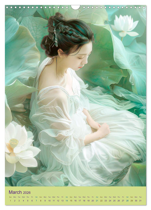 Silence and grace - Asian style (CALVENDO Monthly Calendar 2026)