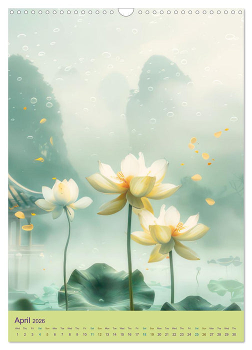 Silence and grace - Asian style (CALVENDO Monthly Calendar 2026)
