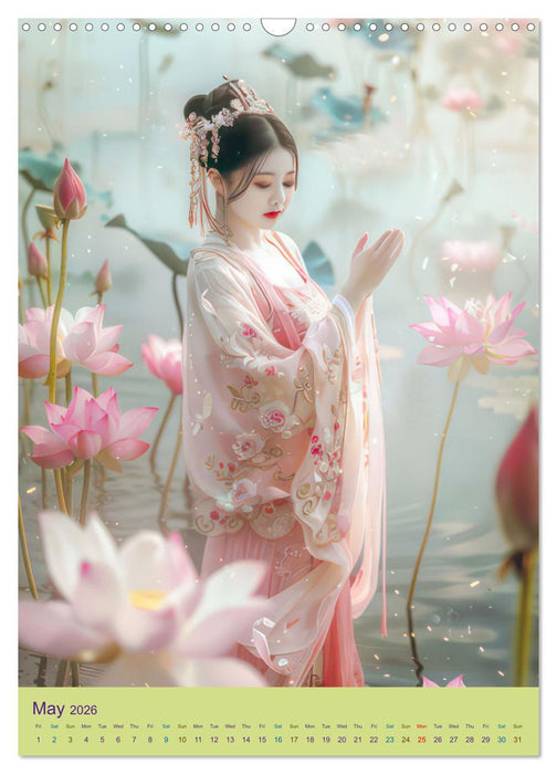 Silence and grace - Asian style (CALVENDO Monthly Calendar 2026)