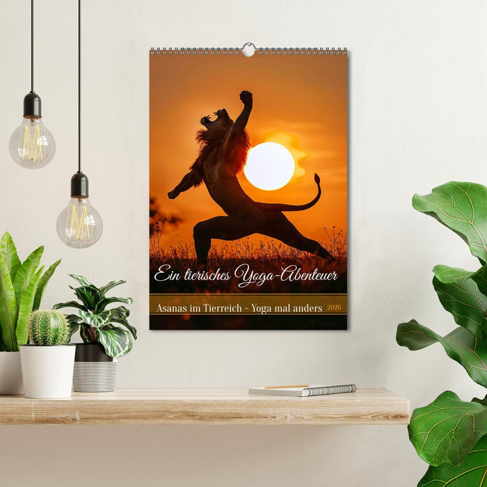 An animal yoga adventure (CALVENDO Monthly Calendar 2026)