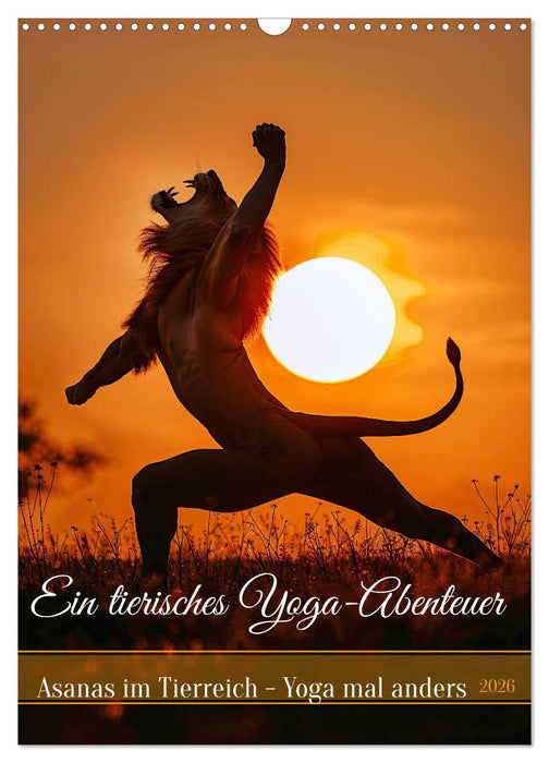 An animal yoga adventure (CALVENDO Monthly Calendar 2026)