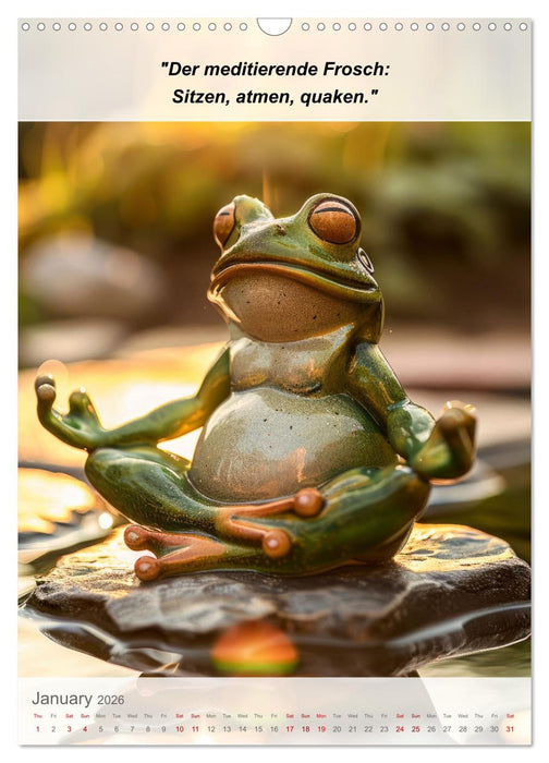 An animal yoga adventure (CALVENDO Monthly Calendar 2026)