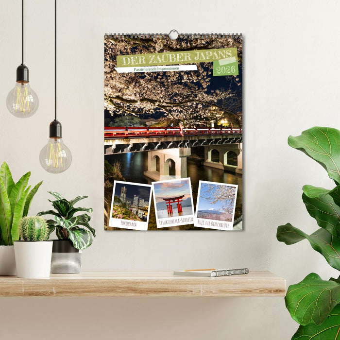 THE MAGIC OF JAPAN Fascinating impressions (CALVENDO Monthly Calendar 2026)