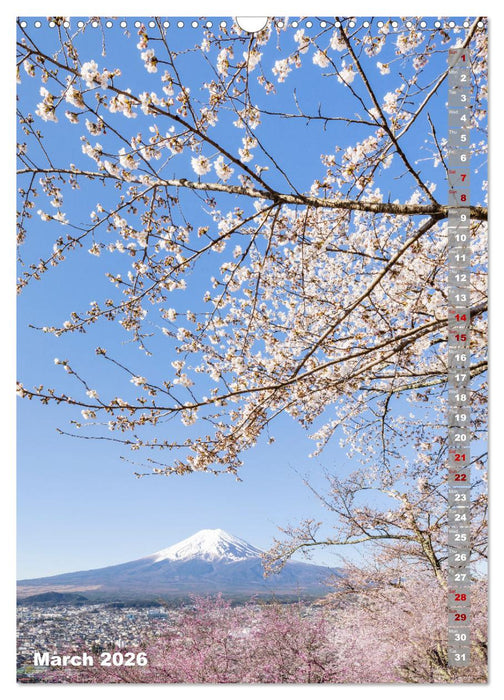 THE MAGIC OF JAPAN Fascinating impressions (CALVENDO Monthly Calendar 2026)