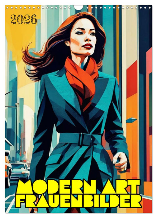 Modern Art Images of Women (CALVENDO Monthly Calendar 2026)