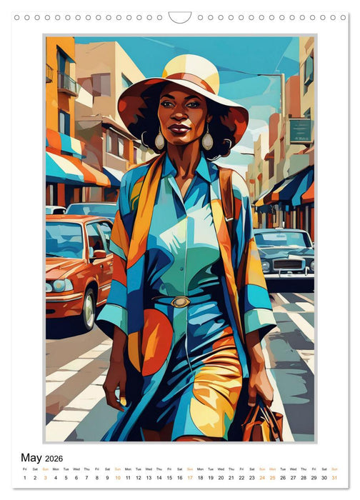 Modern Art Images of Women (CALVENDO Monthly Calendar 2026)