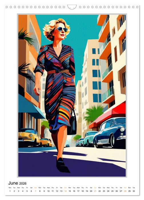 Modern Art Images of Women (CALVENDO Monthly Calendar 2026)