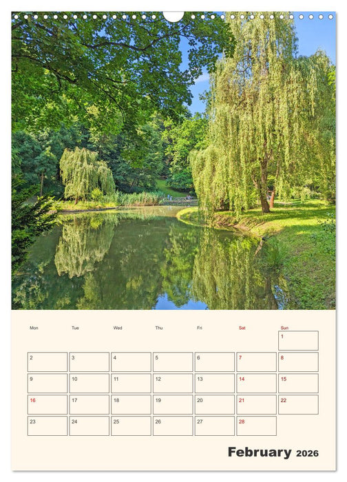 Chemnitz Capital of Culture Schedule (CALVENDO Monthly Calendar 2026)