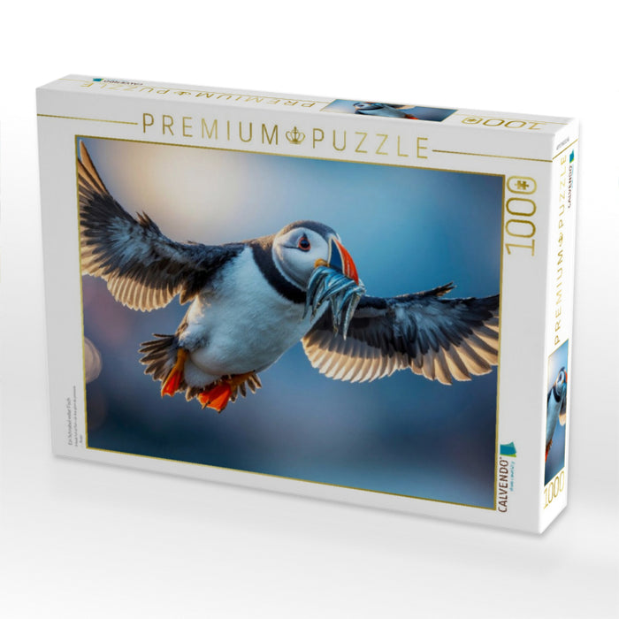 Ein Schnabel voller Fisch - CALVENDO Foto-Puzzle'