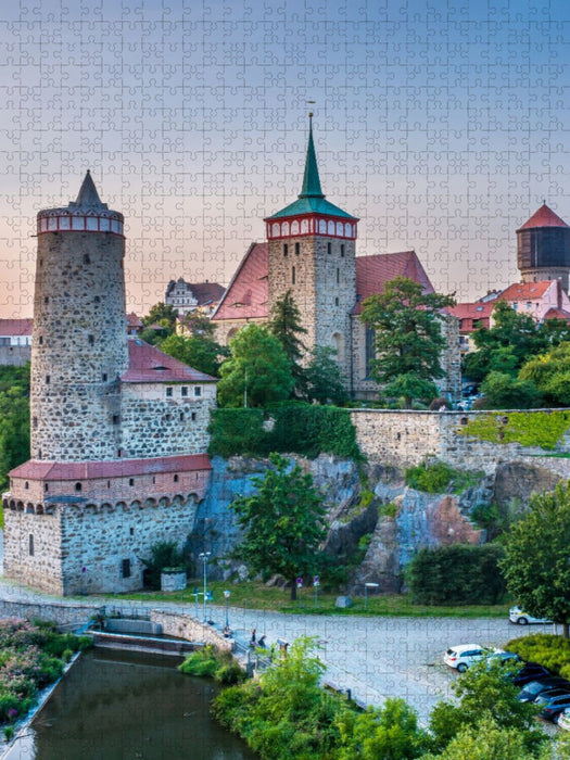 Bautzen - Altstadt am Abend - CALVENDO Foto-Puzzle'