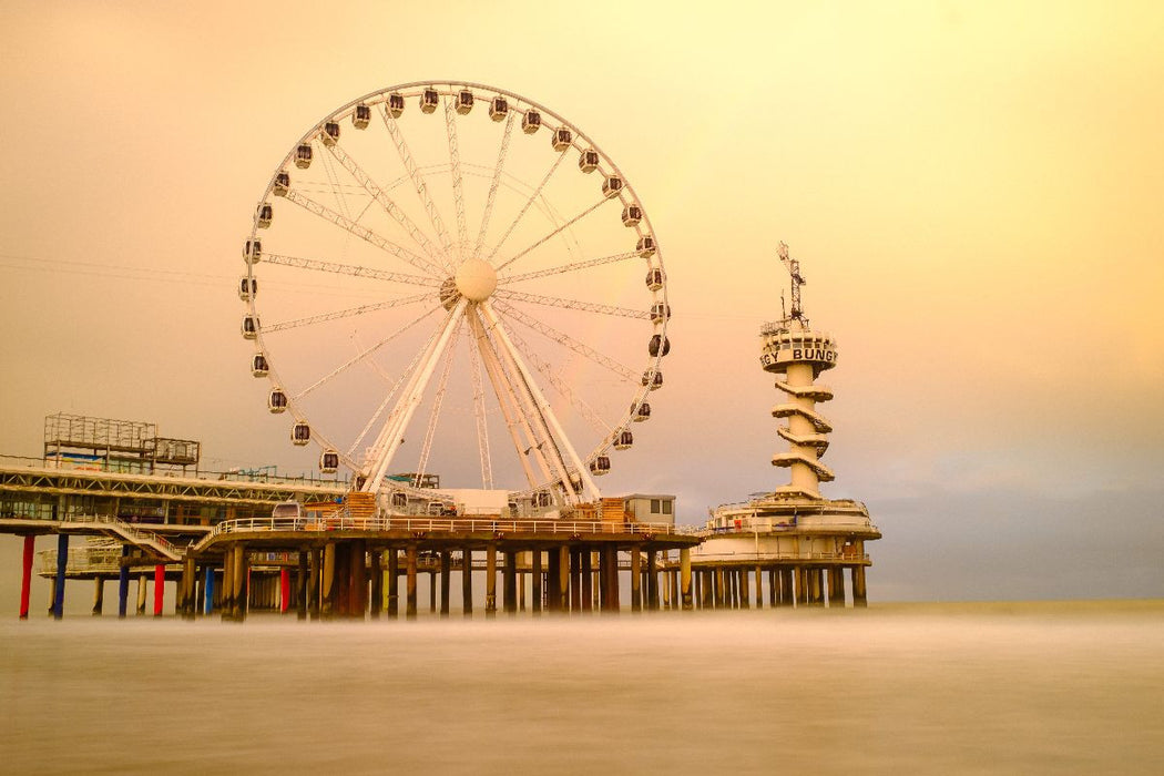 Premium Textil-Leinwand Scheveningen