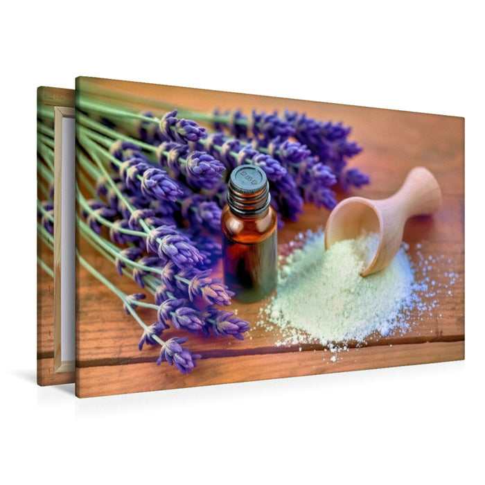 Premium Textil-Leinwand Lavendel – Ruhe, die du riechen kannst.