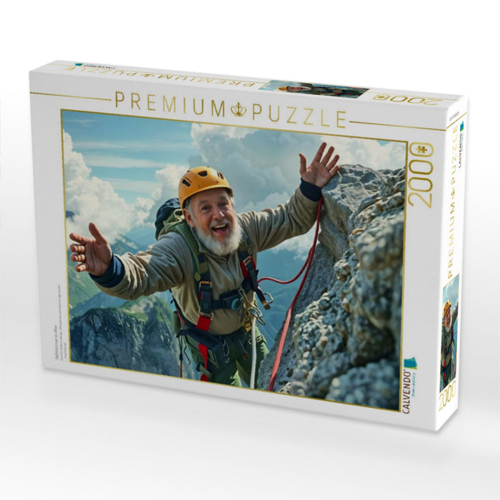 Gipfelstürmer im Alter - CALVENDO Foto-Puzzle'