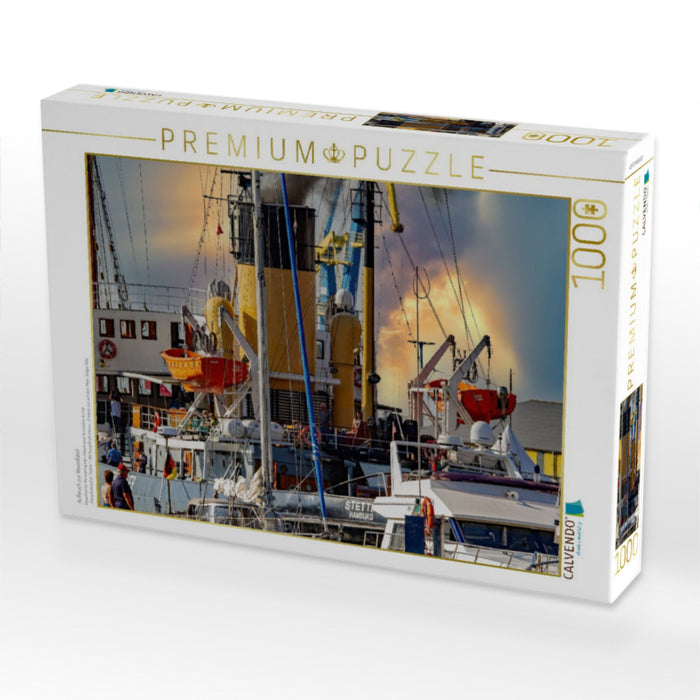 Aufbruch zur Abendfahrt - CALVENDO Foto-Puzzle'