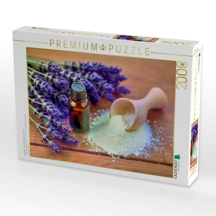 Lavendel – Ruhe, die du riechen kannst. - CALVENDO Foto-Puzzle'