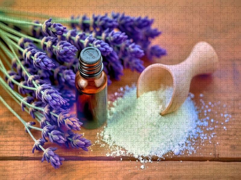 Lavendel – Ruhe, die du riechen kannst. - CALVENDO Foto-Puzzle'