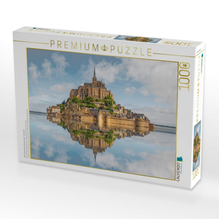 Mont Saint Michel, Normandie, Frankreich - CALVENDO Foto-Puzzle'