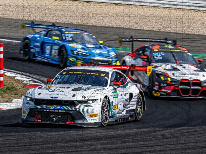Ford Mustang GT3, Haupt Racing Team, Car Nr. 1 - CALVENDO Foto-Puzzle'