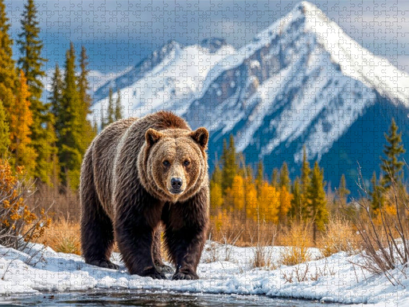 Auf Nahrungssuche - CALVENDO Foto-Puzzle'