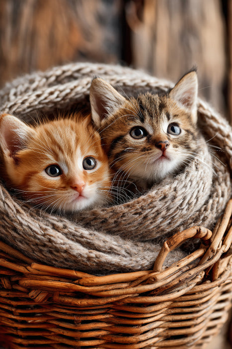 Premium Textil-Leinwand Zuckersüß und zeitlos