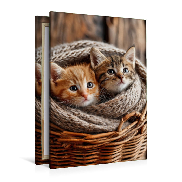 Premium Textil-Leinwand Zuckersüß und zeitlos