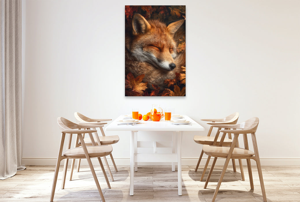 Premium Textil-Leinwand Niedlichkeit ohne Verfallsdatum