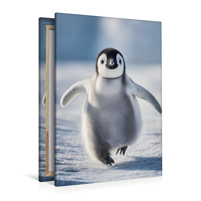 Premium Textil-Leinwand Ein Motiv aus dem Kalender Tiermotive zum Verlieben