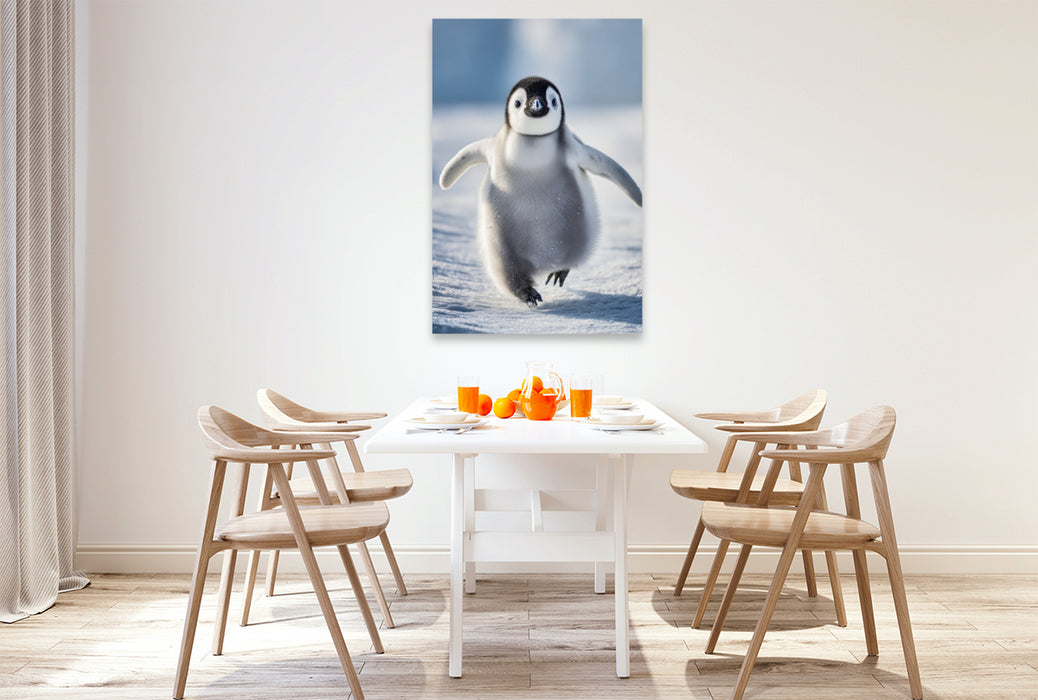 Premium Textil-Leinwand Ein Motiv aus dem Kalender Tiermotive zum Verlieben