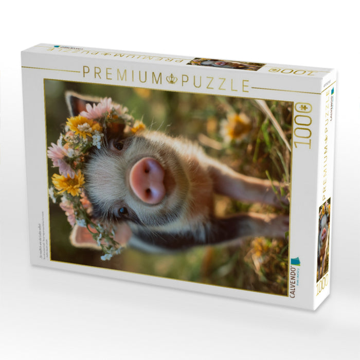 „So niedlich wie die Liebe selbst - CALVENDO Foto-Puzzle'