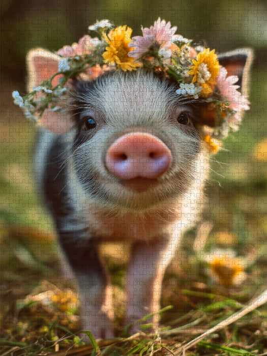 „So niedlich wie die Liebe selbst - CALVENDO Foto-Puzzle'