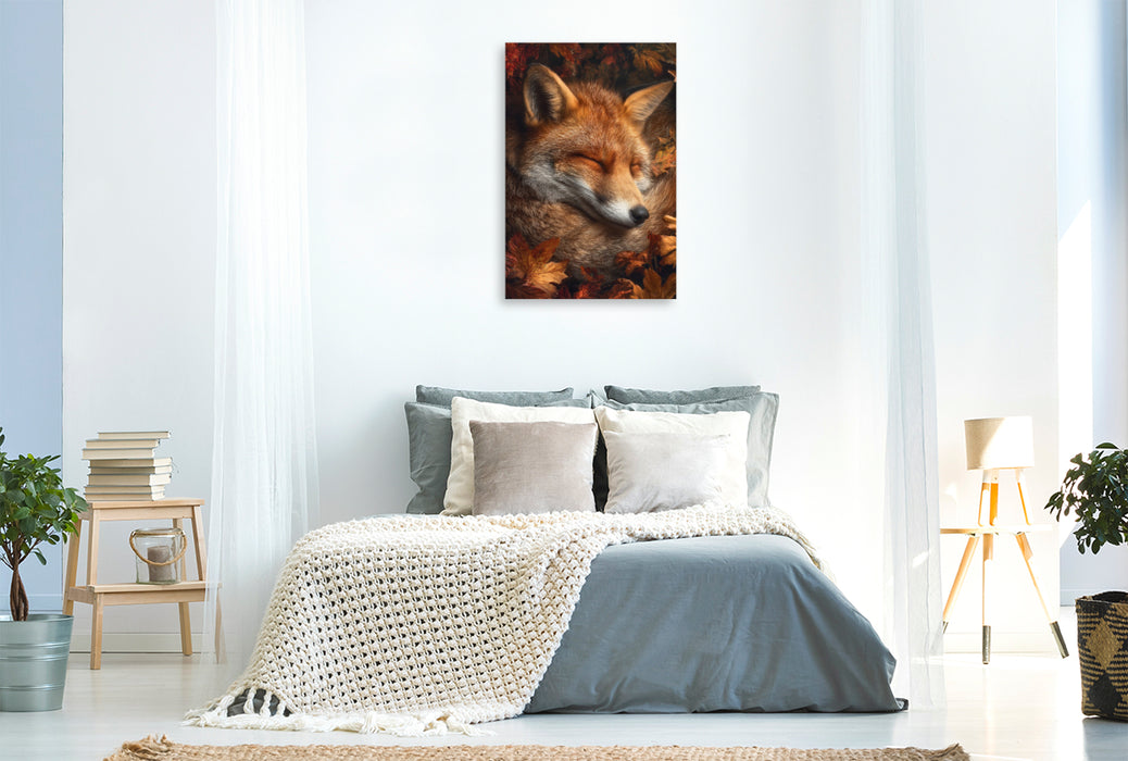 Premium Textil-Leinwand Niedlichkeit ohne Verfallsdatum