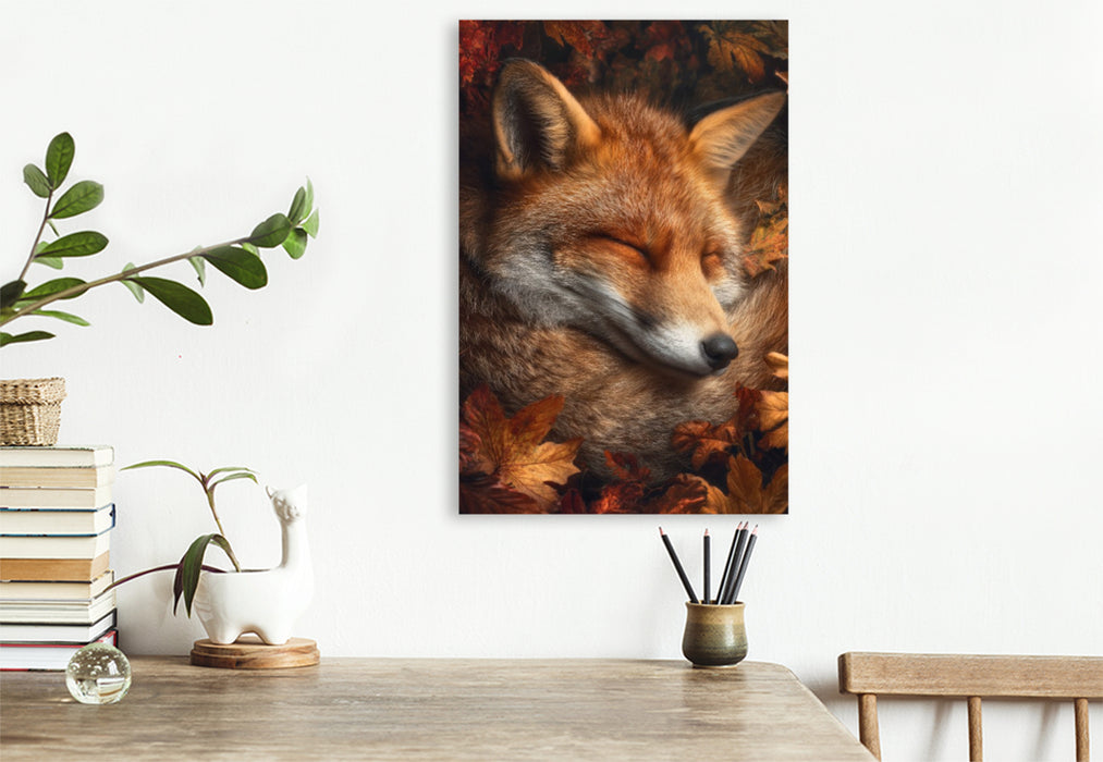 Premium Textil-Leinwand Niedlichkeit ohne Verfallsdatum