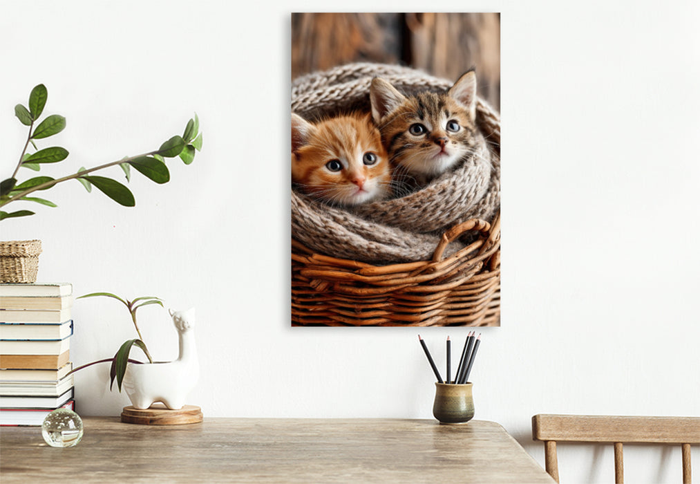 Premium Textil-Leinwand Zuckersüß und zeitlos