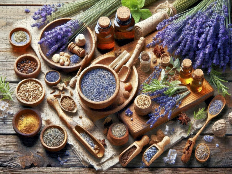 Lavendelduft für deine Seele. - CALVENDO Foto-Puzzle'