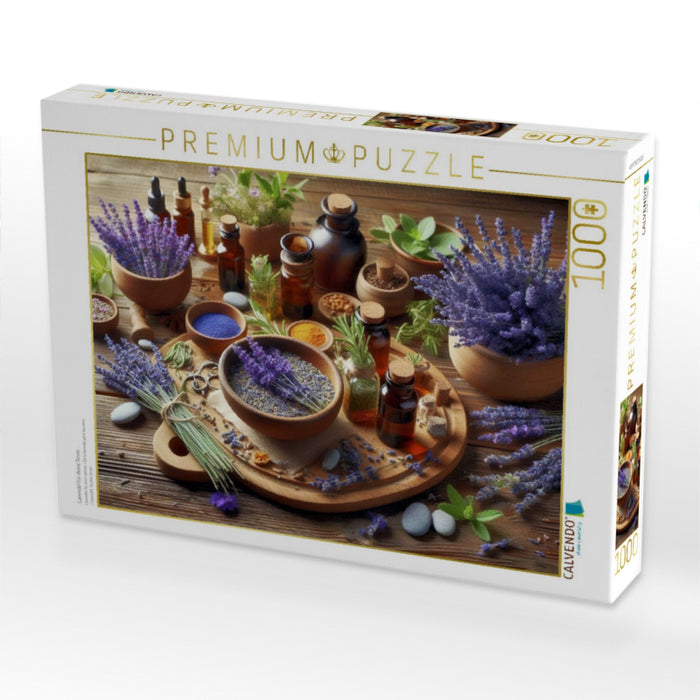 Lavendel für deine Sinne. - CALVENDO Foto-Puzzle'