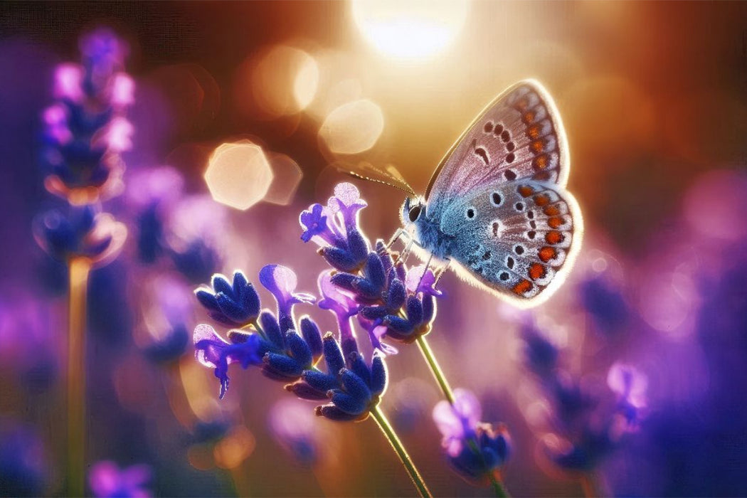 Premium Textil-Leinwand Entspannung beginnt mit einem Atemzug.