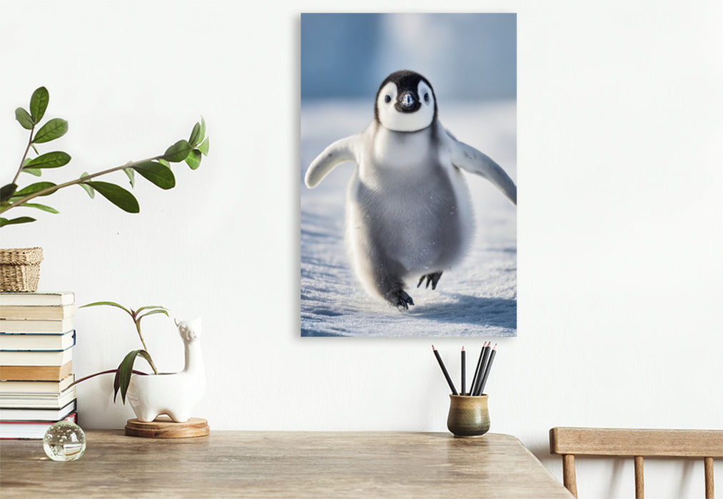 Premium Textil-Leinwand Ein Motiv aus dem Kalender Tiermotive zum Verlieben