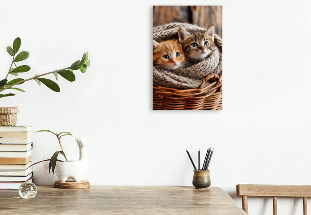 Premium Textil-Leinwand Zuckersüß und zeitlos