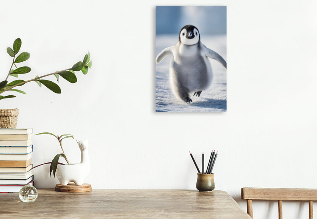 Premium Textil-Leinwand Ein Motiv aus dem Kalender Tiermotive zum Verlieben