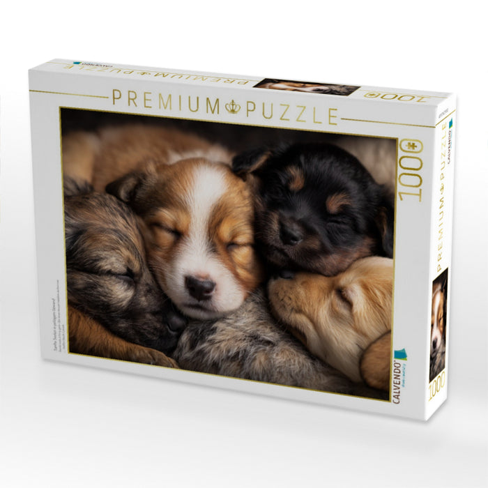 Sanfte Seelen in pelzigem Gewand - CALVENDO Foto-Puzzle'