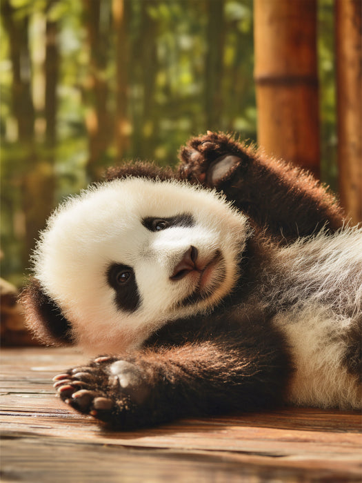 Kleine Pfoten, große Wirkung - CALVENDO Foto-Puzzle'