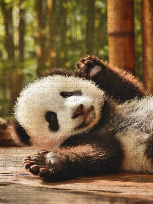 Kleine Pfoten, große Wirkung - CALVENDO Foto-Puzzle'