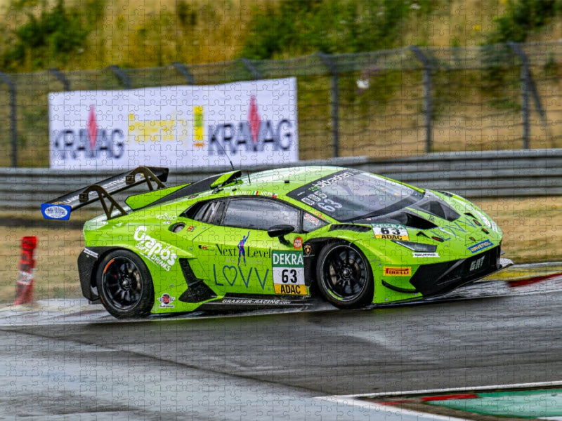 Lamborghini Huracán GT3 Evo2, GRT Grasser-Racing-Team - CALVENDO Foto-Puzzle'