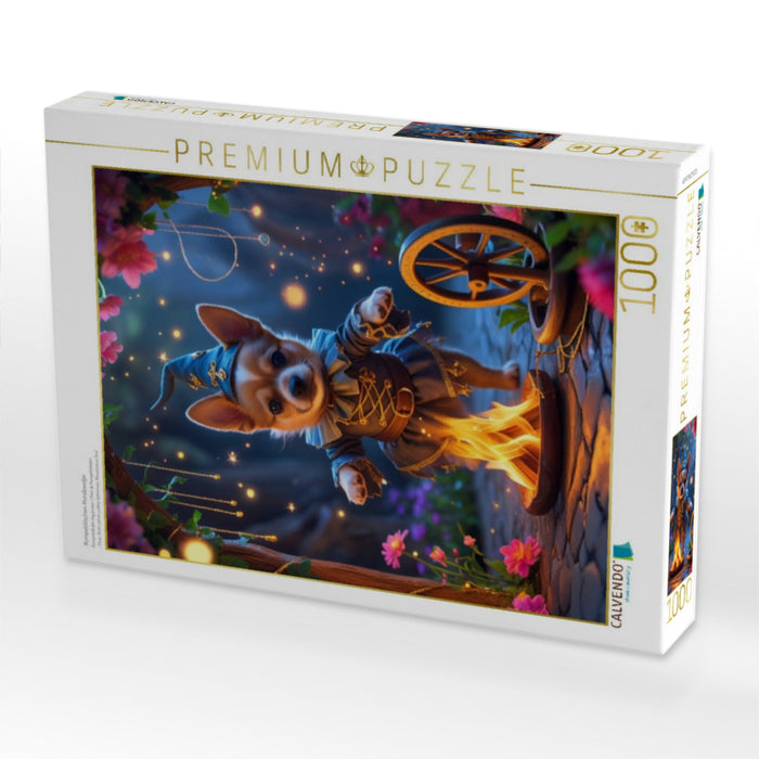 Rumpelstilzchen-Hundewelpe - CALVENDO Foto-Puzzle'