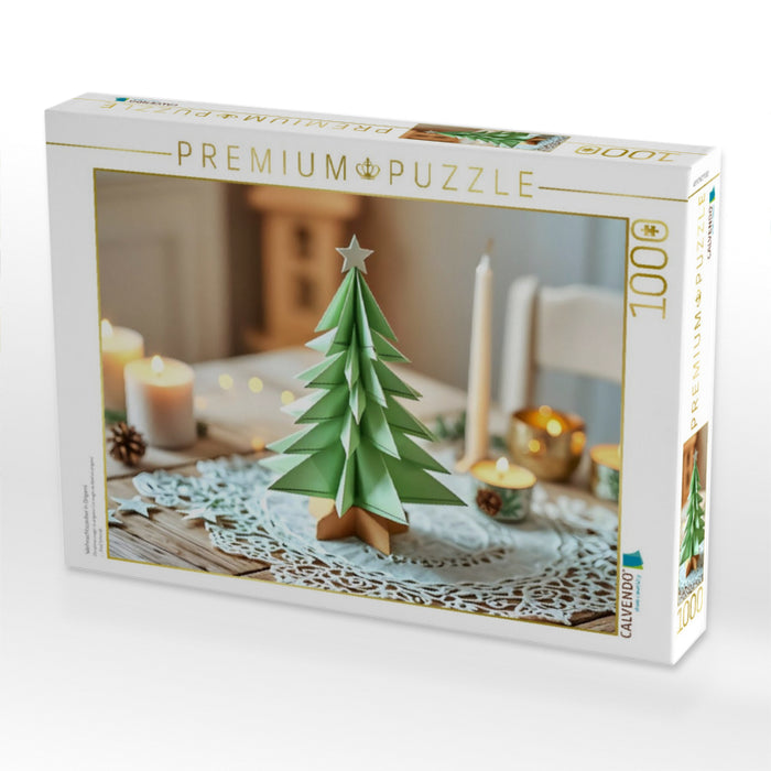 Weihnachtszauber in Origami - CALVENDO Foto-Puzzle'